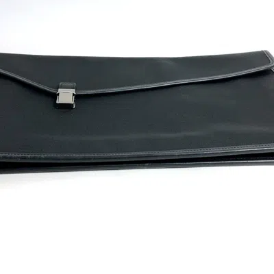 Pre-owned Gucci Black Nylon Clutch Bag Pouch ()