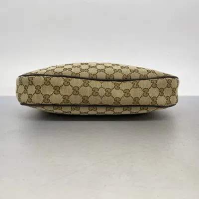 Pre-owned Gucci Brown Canvas Shoulder Bag ()