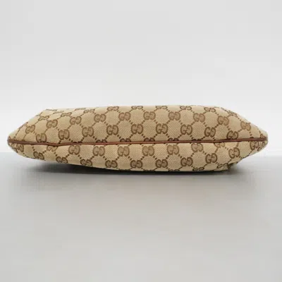 Pre-owned Gucci Brown Canvas Shoulder Bag ()
