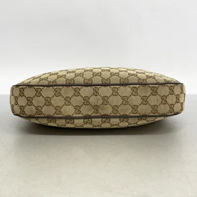 Pre-owned Gucci Brown Canvas Shoulder Bag ()