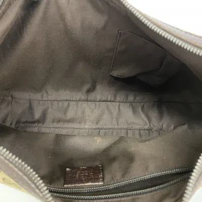 Pre-owned Gucci Brown Canvas Shoulder Bag ()