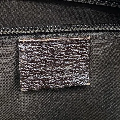 Pre-owned Gucci Brown Canvas Shoulder Bag ()