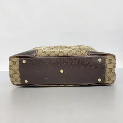 Pre-owned Gucci Brown Canvas Tote Bag ()