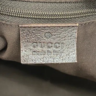 Pre-owned Gucci Brown Canvas Tote Bag ()