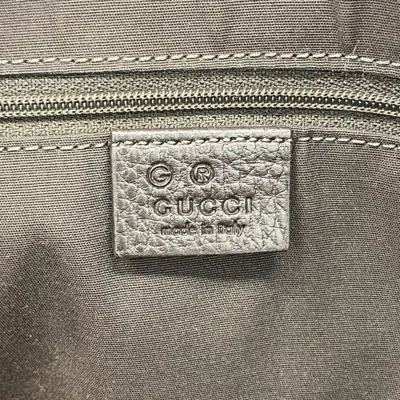Pre-owned Gucci Brown Coated Canvas Tote Bag ()