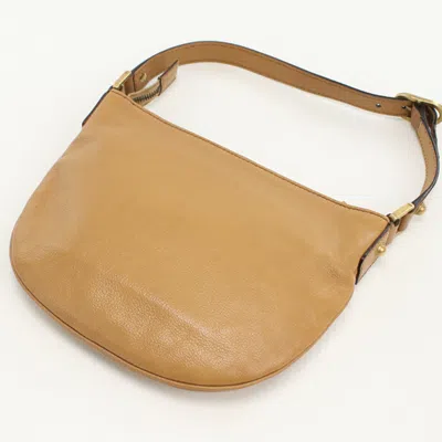 Pre-owned Gucci Brown Leather Shoulder Bag ()