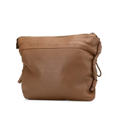 Pre-owned Gucci Brown Leather Shoulder Bag ()