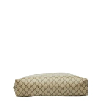 Pre-owned Gucci Brown Pvc Leather Tote Bag ()