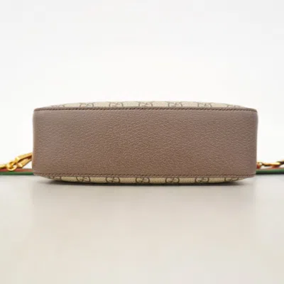 Pre-owned Gucci Brown Pvc Shoulder Bag ()