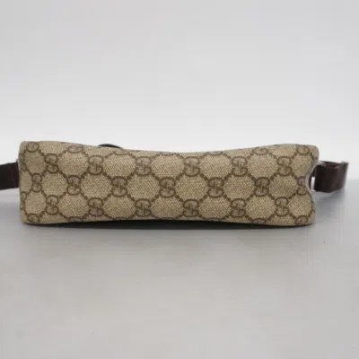 Pre-owned Gucci Brown Pvc Shoulder Bag ()