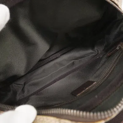 Pre-owned Gucci Brown Pvc Shoulder Bag ()