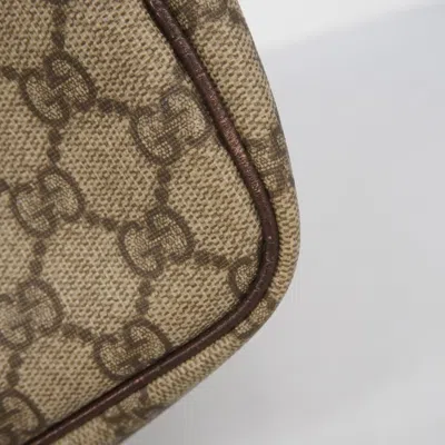 Pre-owned Gucci Brown Pvc Shoulder Bag ()