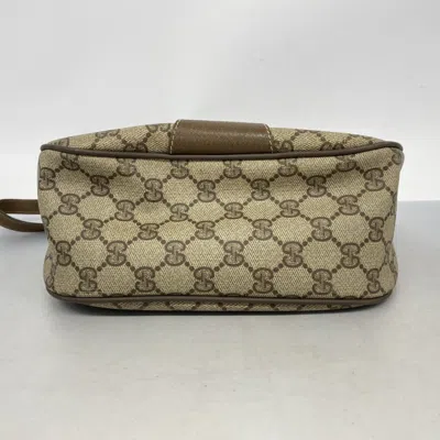 Pre-owned Gucci Brown Pvc Shoulder Bag ()