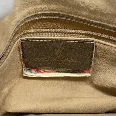 Pre-owned Gucci Brown Pvc Shoulder Bag ()