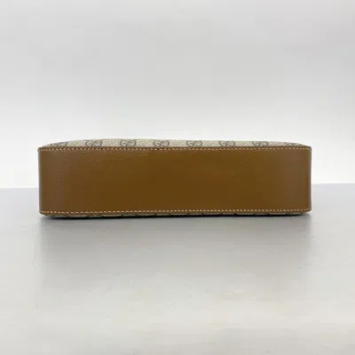 Pre-owned Gucci Brown Pvc Shoulder Bag ()