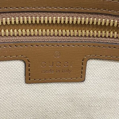 Pre-owned Gucci Brown Pvc Shoulder Bag ()