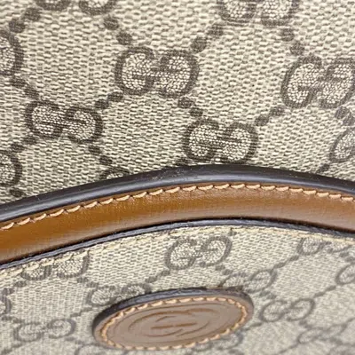 Pre-owned Gucci Brown Pvc Shoulder Bag ()