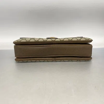 Pre-owned Gucci Brown Pvc Shoulder Bag ()