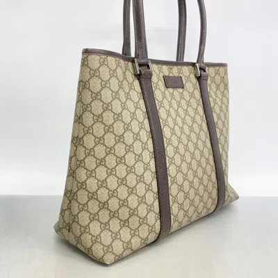 Pre-owned Gucci Brown Pvc Tote Bag ()