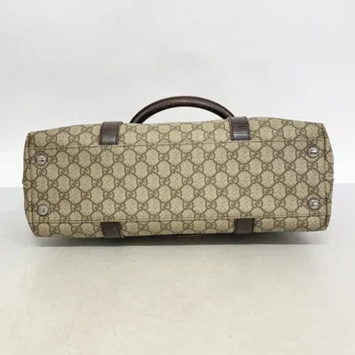 Pre-owned Gucci Brown Pvc Tote Bag ()