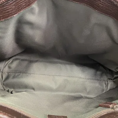 Pre-owned Gucci Brown Pvc Tote Bag ()