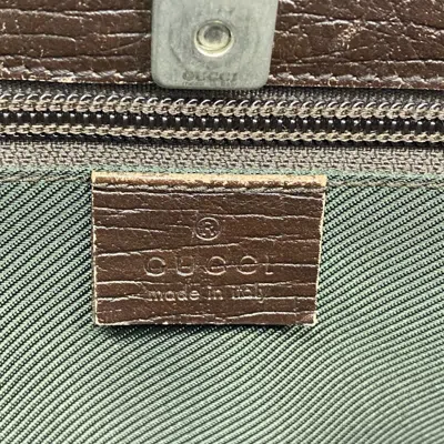 Pre-owned Gucci Brown Pvc Tote Bag ()