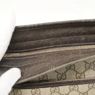 Pre-owned Gucci Brown Pvc Tote Bag ()