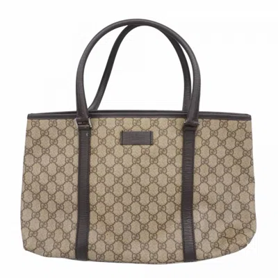Pre-owned Gucci Brown Pvc Tote Bag ()