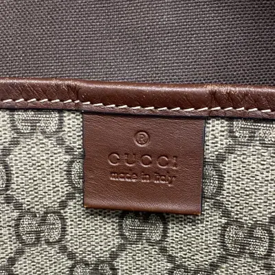 Pre-owned Gucci Brown Pvc Tote Bag ()