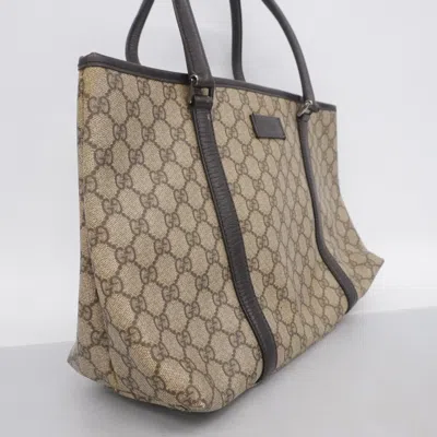 Pre-owned Gucci Brown Pvc Tote Bag ()