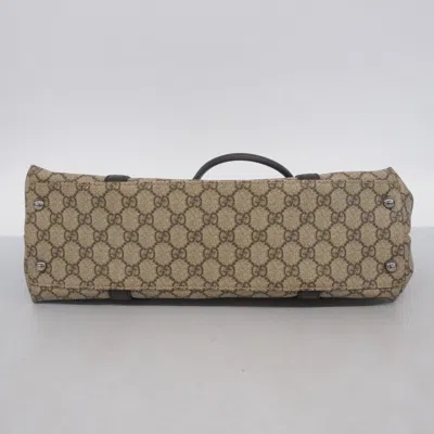 Pre-owned Gucci Brown Pvc Tote Bag ()