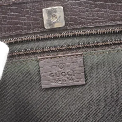 Pre-owned Gucci Brown Pvc Tote Bag ()