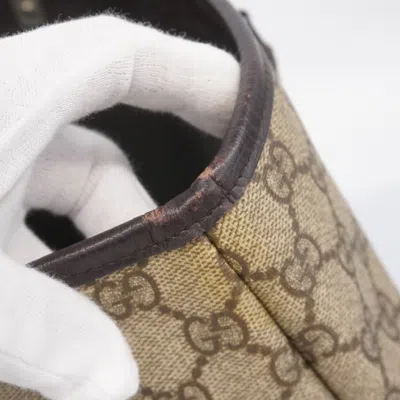 Pre-owned Gucci Brown Pvc Tote Bag ()