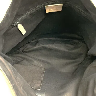 Pre-owned Gucci Gg Canvas Brown Gg Canvas Leather Shoulder Bag ()