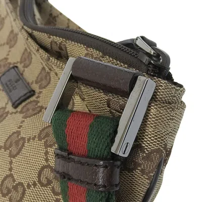Pre-owned Gucci Gg Canvas Brown Gg Canvas Shoulder Bag ()