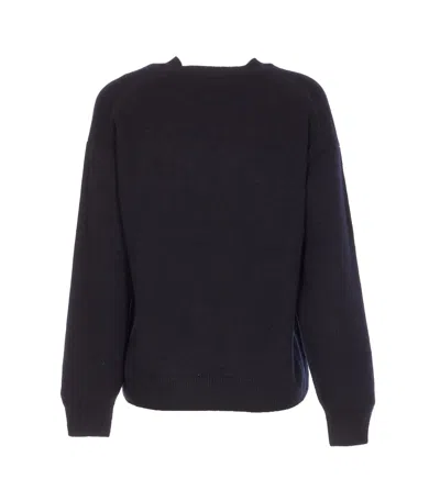 Auralee Baby Cashmere Sweater In Black