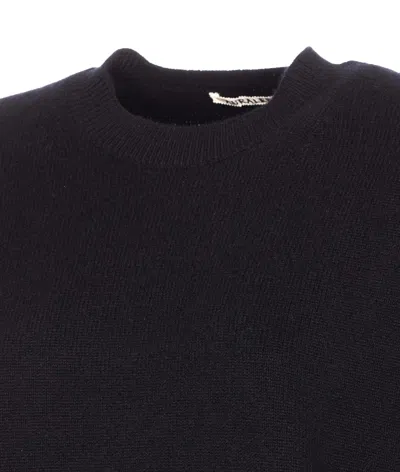 Auralee Baby Cashmere Sweater In Black