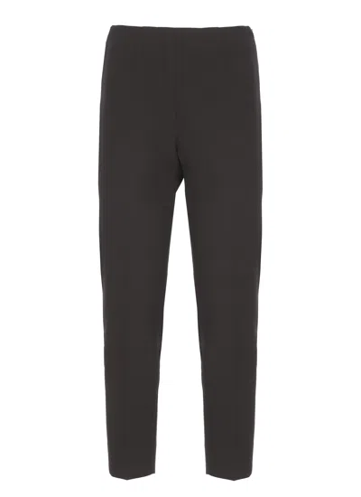 Peserico Viscosa Blend Pants In Black