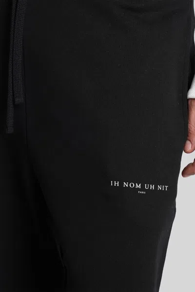 Ih Nom Uh Nit Pants In Black Cotton In Black