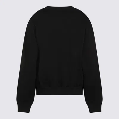 Ralph Lauren Black Cotton Sweatshirt In Black