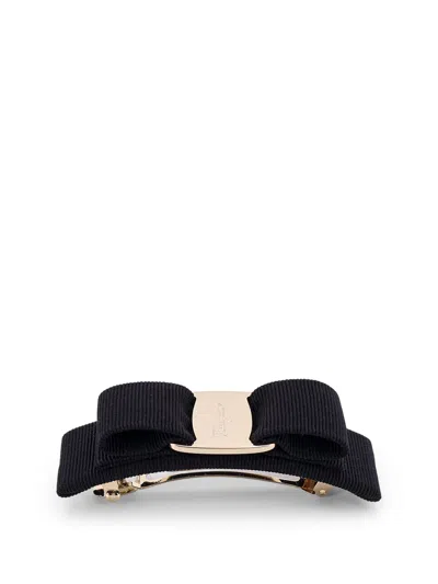 Ferragamo Hair Clip In Black