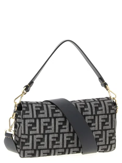 Fendi Medium Shoulder Bag Adjustable Strap In Brown