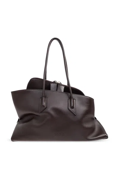 Attico The  La Passeggiata Medium Bag In Brown