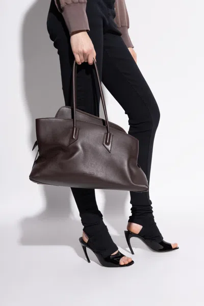 Attico The  La Passeggiata Medium Bag In Brown