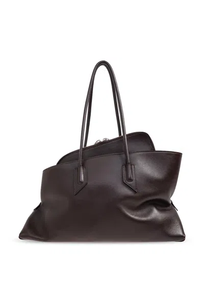 Attico The  La Passeggiata Medium Bag In Brown