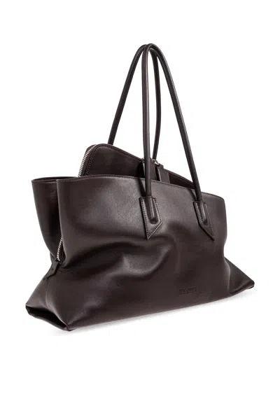 Attico The  La Passeggiata Medium Bag In Brown
