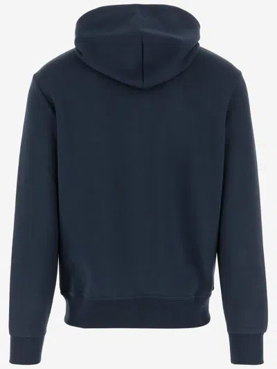 Ralph Lauren Cotton Blend Sweatshirt With Logo In Blue