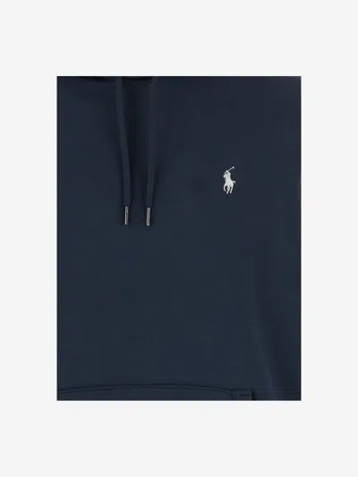 Ralph Lauren Cotton Blend Sweatshirt With Logo In Blue
