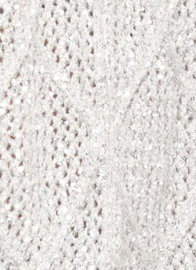 D Exterior Wool Sweater In Brown