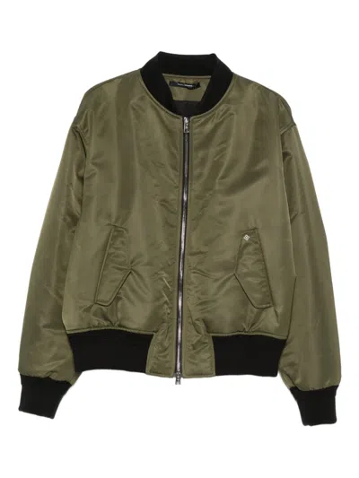 Tagliatore Roger Jacket With Zip In Green